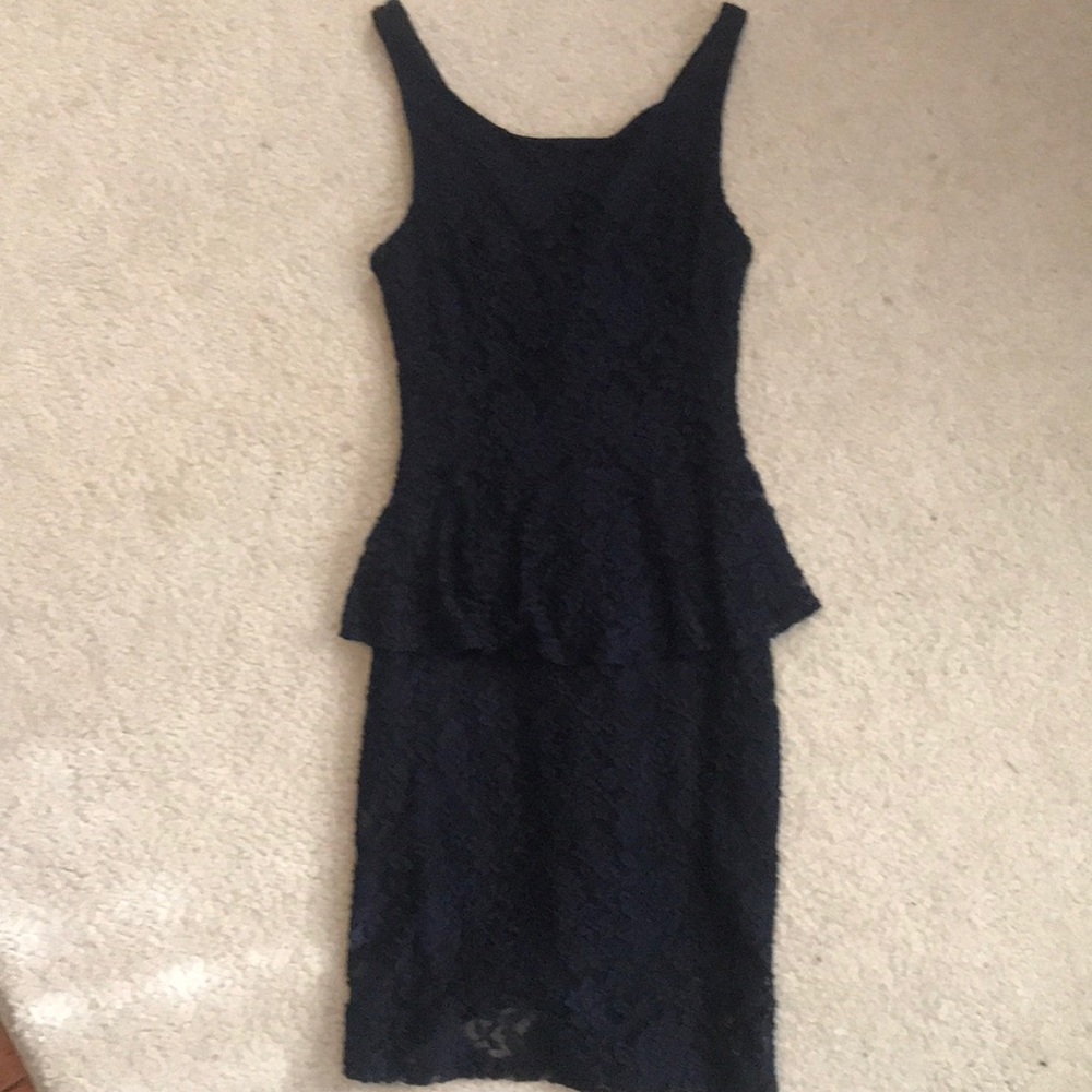 Lace Peplum Dress!